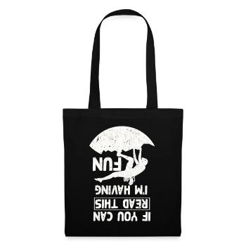 Fun Climbing Joke Bouldering - Tote Bag - black - Front