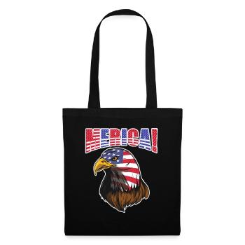 Eagle America July 4 Patriotic - Tote Bag - black - Front
