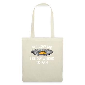 I Know Where To Pan Goldsucher Goldgräber Geschenk - Stoffbeutel - Natur - Vorne