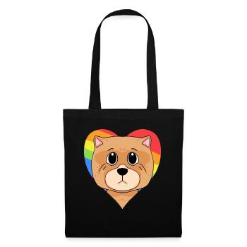 Chow Chow Dog Dog - Tote Bag - black - Front