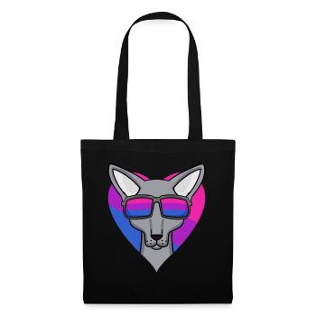 Cadeau bisexuel Sphynx Cat - Sac en tissu - noir - Devant