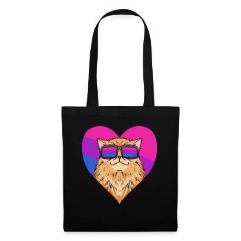 Bisexual Persian Cat Cat Gift - Tote Bag - black - Front