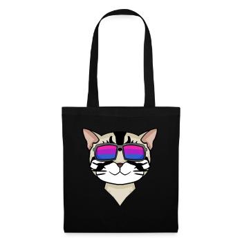Cadeau bisexuel american shorthair cat - Sac en tissu - noir - Devant
