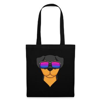 Bisexual Rottweiler Dog Gift - Tote Bag - black - Front