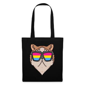 Pansexuell Exotische Kurzhaarkatze - Katze - Stoffbeutel - Schwarz - Vorne