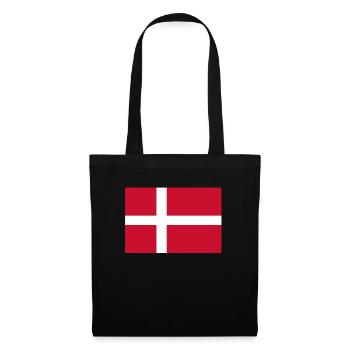 Denmark Flag Danish Flag Danmark Denmark - Tote Bag - black - Front