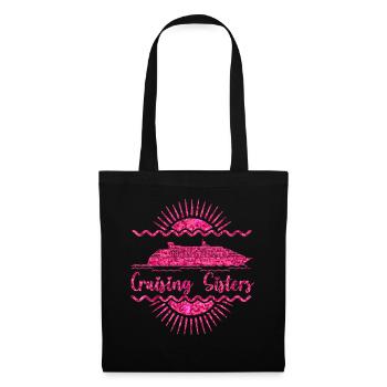 Cruise Sisters Funny Girls Holiday - Tote Bag - black - Front