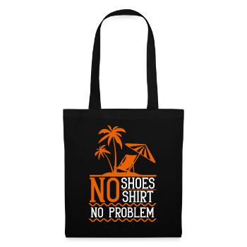 Fun Beach Men Women Retirement Holiday - Tote Bag - black - Front
