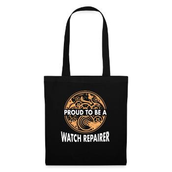Watches Repairs Watch Collector Watch Master - Tote Bag - black - Front