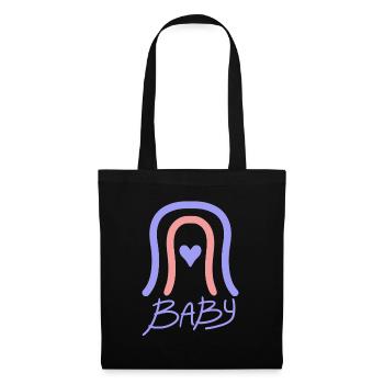 Bébé - Sac en tissu - noir - Devant