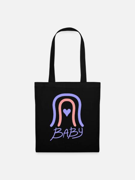 Baby - Stoffbeutel - Schwarz