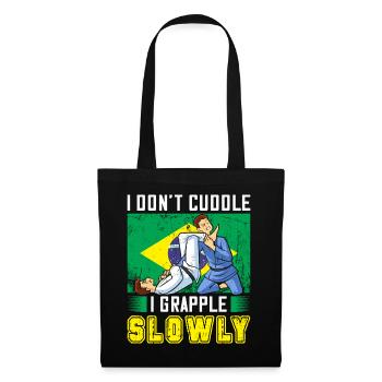 Martial Arts BJJ Brazilian Jiu Jitsu - Stoffbeutel - Schwarz - Vorne