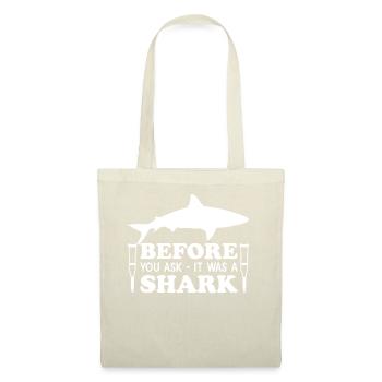 Before You Ask It Was A Shark - Knochenbruch - Stoffbeutel - Natur - Vorne