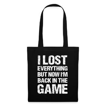 Fitness Motivation Alles Verloren Lebenseins Motto - Tote Bag - black - Front