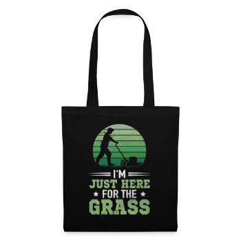 Tonte de pelouse Tonte Paysagiste Jardiniers & Horticulture - Sac en tissu - noir - Devant