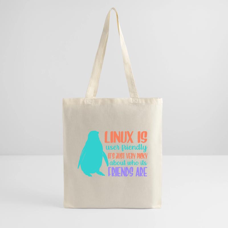 Linux ist benutzerfreundlich - Cloud Computing Stoffbeutel