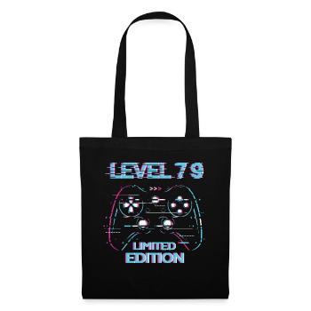 Birthday Level 79 Gaming Limited Edition Gamer - Tote Bag - black - Front