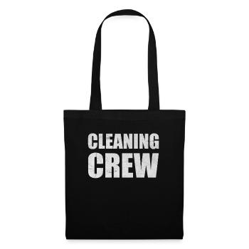 Cleaning Crew Household Team Cleaning Column Gift - Tote Bag - black - Front