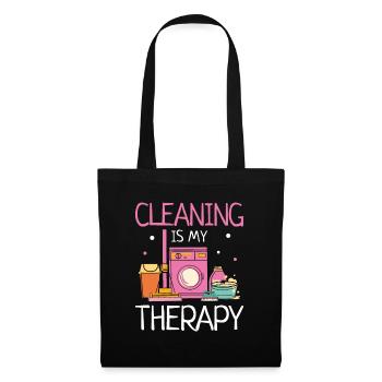 Cleaning My Therapy Cleaner Domestic Help - Tote Bag - black - Front