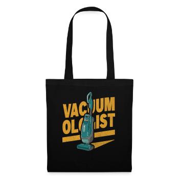 Vacuumologist Vacuum Cleaner Cleaning Domestic Help - Tote Bag - black - Front