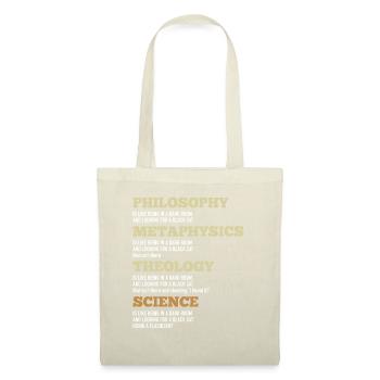 Philosophy Metaphysics Theology Science Black Cat - Tote Bag - nature - Front