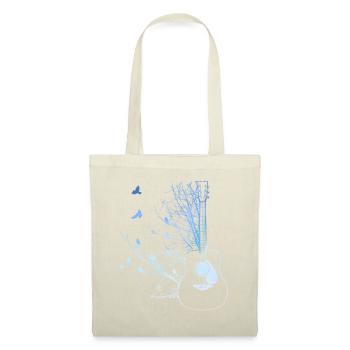 Oiseaux Guitare acoustique Nature Mélomanes - Sac en tissu - nature - Devant