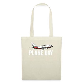 Capitaine pilote de ligne Jumbo Jet - Sac en tissu - nature - Devant
