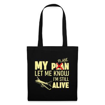 Airline Pilot Captain Saying Airplane Pilot - Tote Bag - black - Front