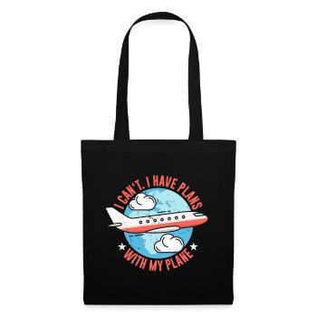 Airline Pilot Aircraft Pilot Pilot Captain - Tote Bag - black - Front