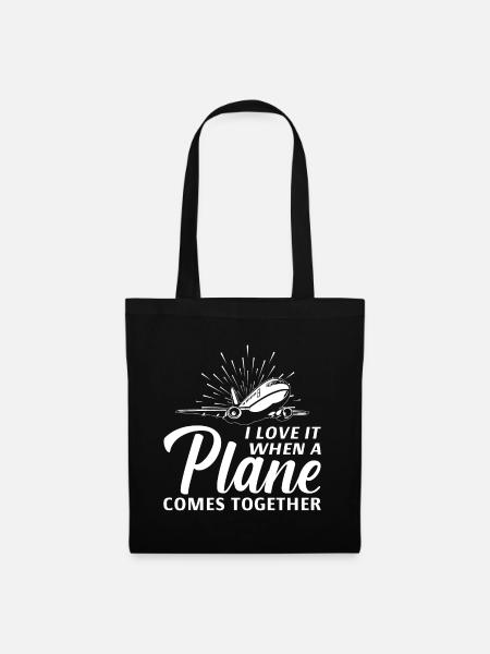 Airline Pilot - Tote Bag - black