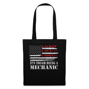 C’est difficile d’être mécanicien - Sac en tissu - noir - Devant