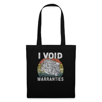 I Void Warranties Automotive Mechanic Truck Mechatronics Technician - Tote Bag - black - Front