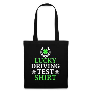 Examen de conduite - Examen de conduite Permis de conduire - Sac en tissu - noir - Devant