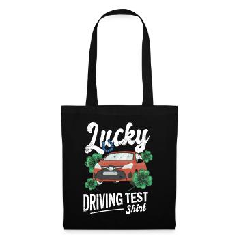 Permis de conduire - permis de conduire - Sac en tissu - noir - Devant