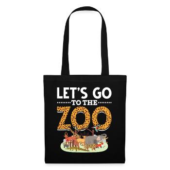 Zoo Travel Safari Family Animal Lovers - Tote Bag - black - Front