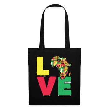 Love Africa Black Pride African - Tote Bag - black - Front