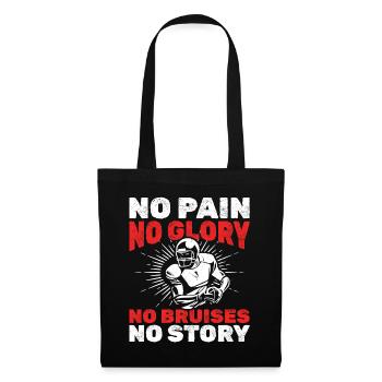 Football Player Coach Lustig - Tote Bag - black - Front