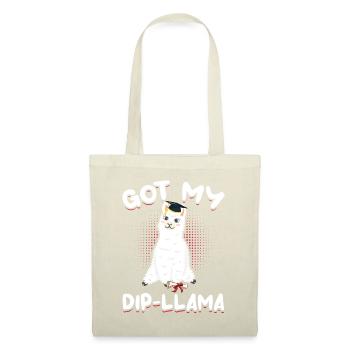 Degree Llama Diploma Graduate - Tote Bag - nature - Front