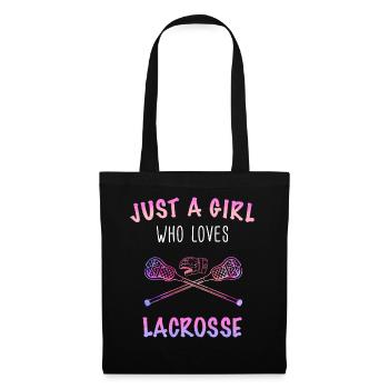 Lacrosse Sports Lacrosse Players - Tote Bag - black - Front