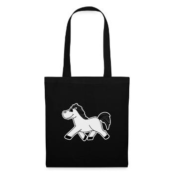 Horse Horses Domestic Horse - Tote Bag - black - Front