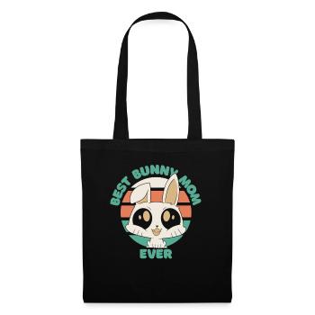 Lapin lapin animal de compagnie lapin - Sac en tissu - noir - Devant