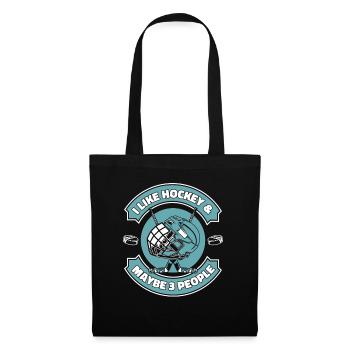 Ice Hockey Hockey Sports - Tote Bag - black - Front