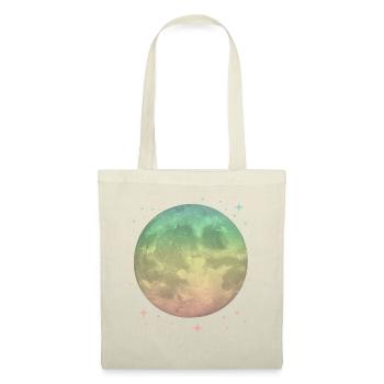 Mond Pastel Himmlisch - Stoffbeutel - Natur - Vorne