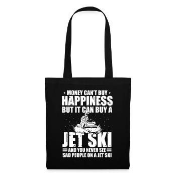 Jet ski money does not buy cheerfulness Jet Ski already - Tote Bag - black - Front