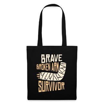 Good recovery Broken arm Broken bone - Tote Bag - black - Front