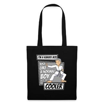 Karaté Karaté Fighter Arts Martiaux - Sac en tissu - noir - Devant