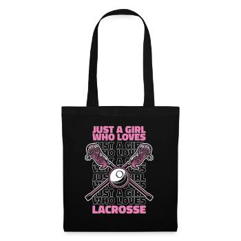 Lacrosse Sports Lacrosse Players - Tote Bag - black - Front