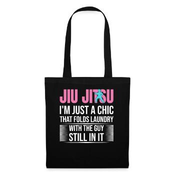 Funny Brazilian Jiu Jitsu Quote BJJ Women - Tote Bag - black - Front