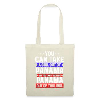 Take Girl Out Of Panama Can’t Take Panama Out Girl - Sac en tissu - nature - Devant