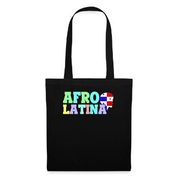 Afro Latina Panama Latinas Amérique latine - Sac en tissu - noir - Devant